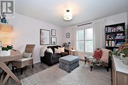 2nd bedroom overlooks frontward - 