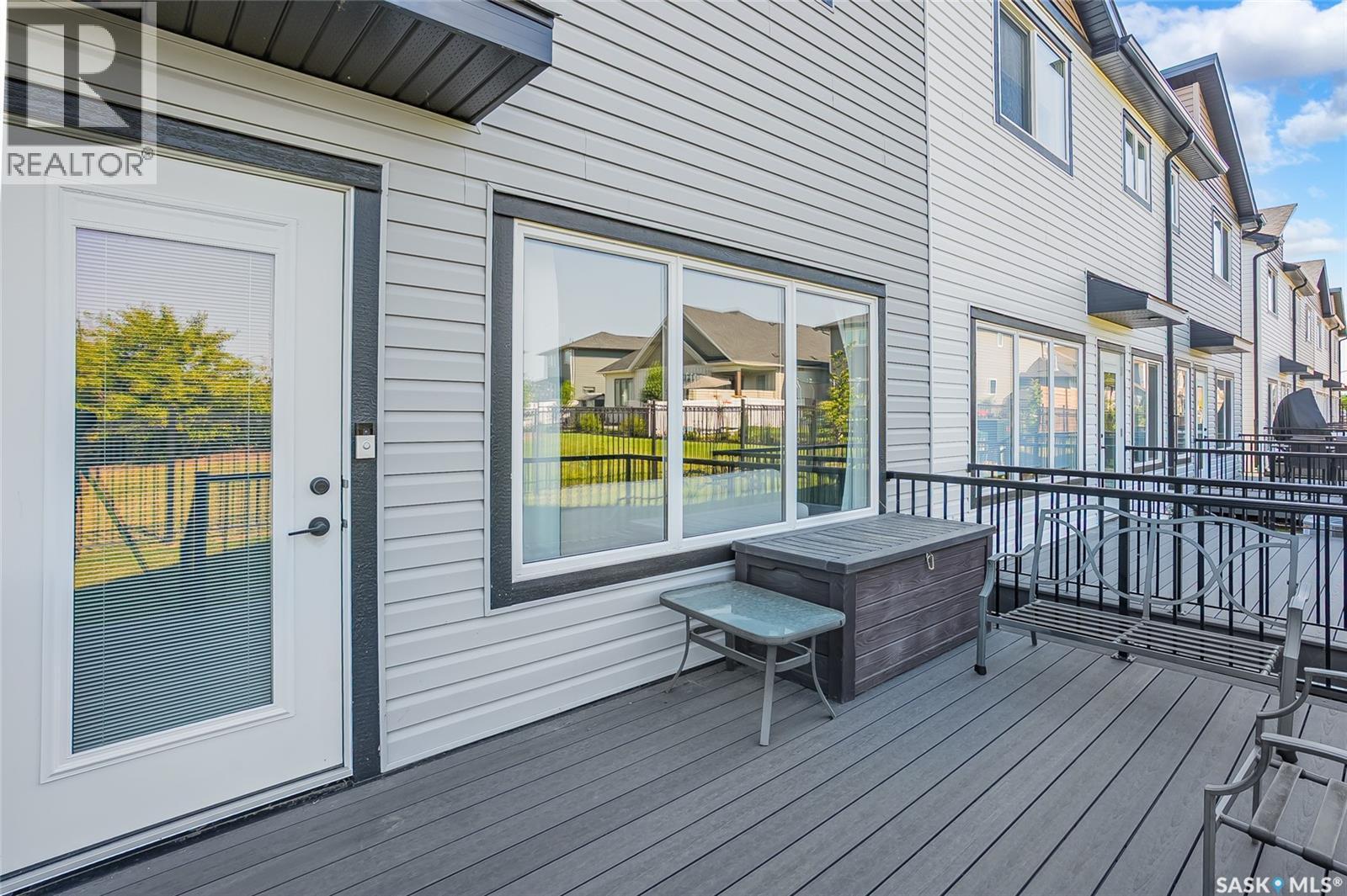 65 651 Dubois Crescent, Saskatoon, SK - Outdoor With Deck Patio Veranda With Exterior
