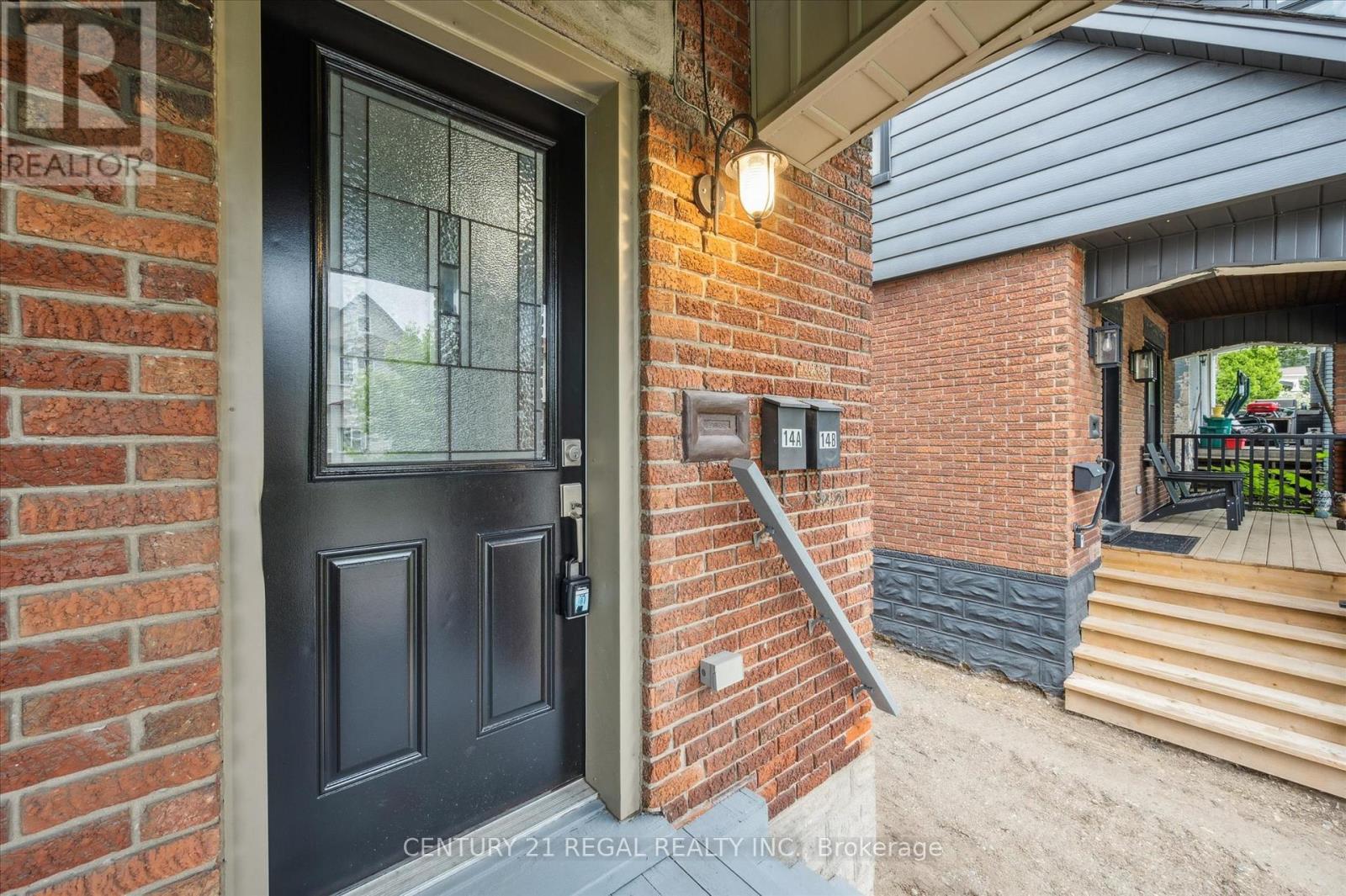 Upper Unit Entry - 14 Stirling Avenue N, Kitchener, ON - Outdoor With Exterior