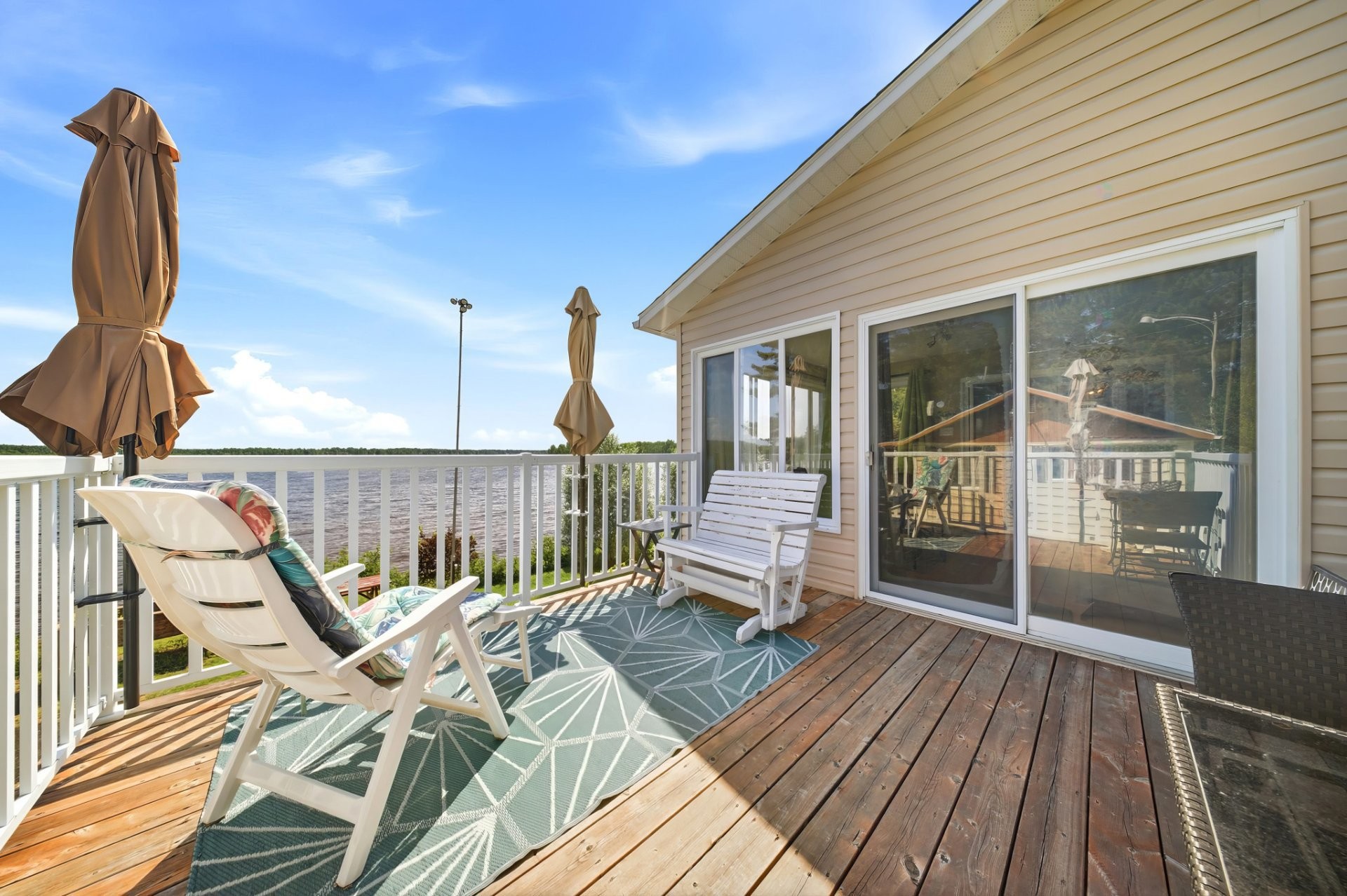 Balcon - 3225 Ch. Des Villégiateurs, Labrecque, QC - Outdoor With Deck Patio Veranda With Exterior