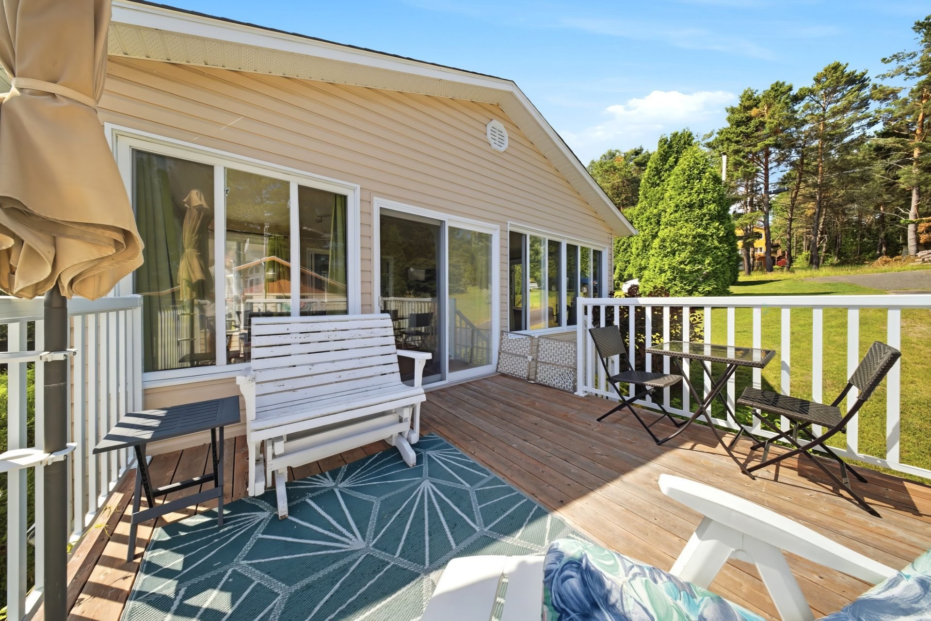 Balcon - 3225 Ch. Des Villégiateurs, Labrecque, QC - Outdoor With Deck Patio Veranda With Exterior