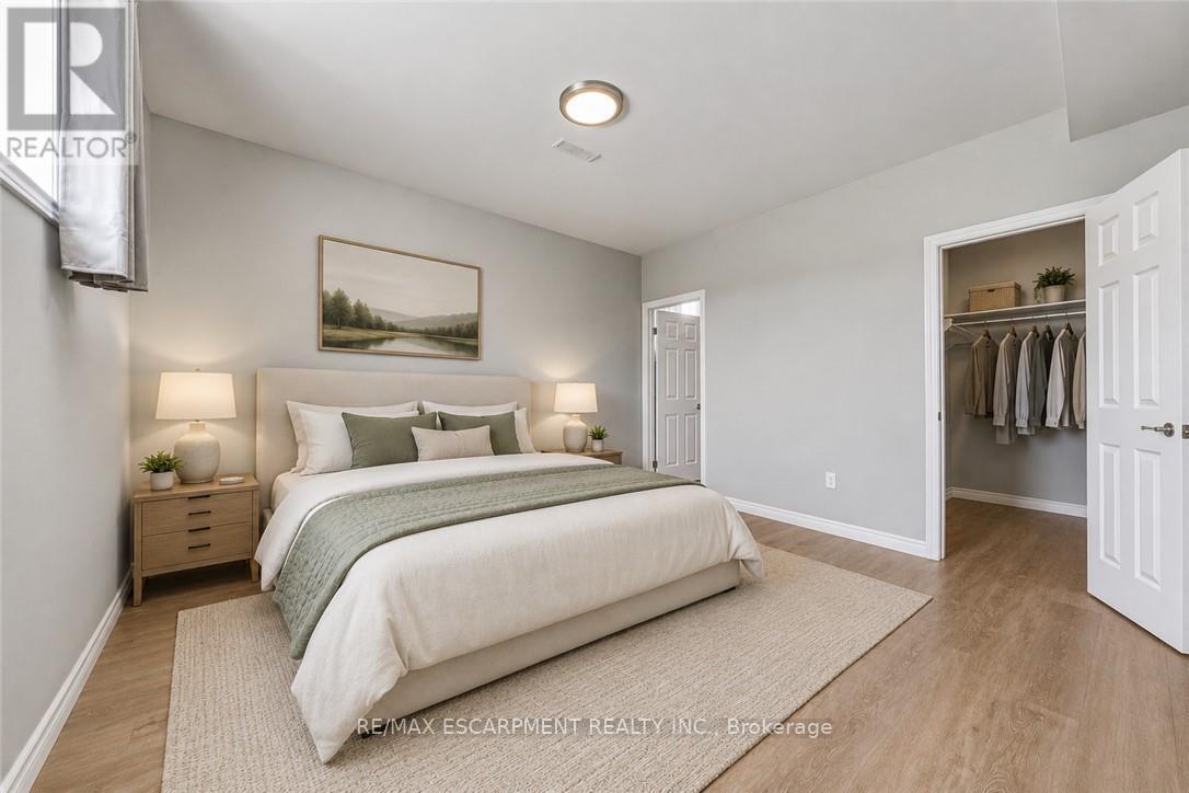 VIRTUALLY STAGED - 602 Cochrane Road, Hamilton, ON - Indoor Photo Showing Bedroom