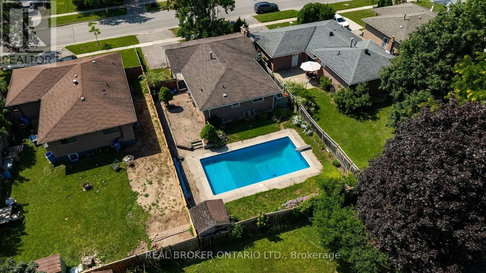 277 Cook Street, Barrie, ON - Outdoor With In Ground Pool With View