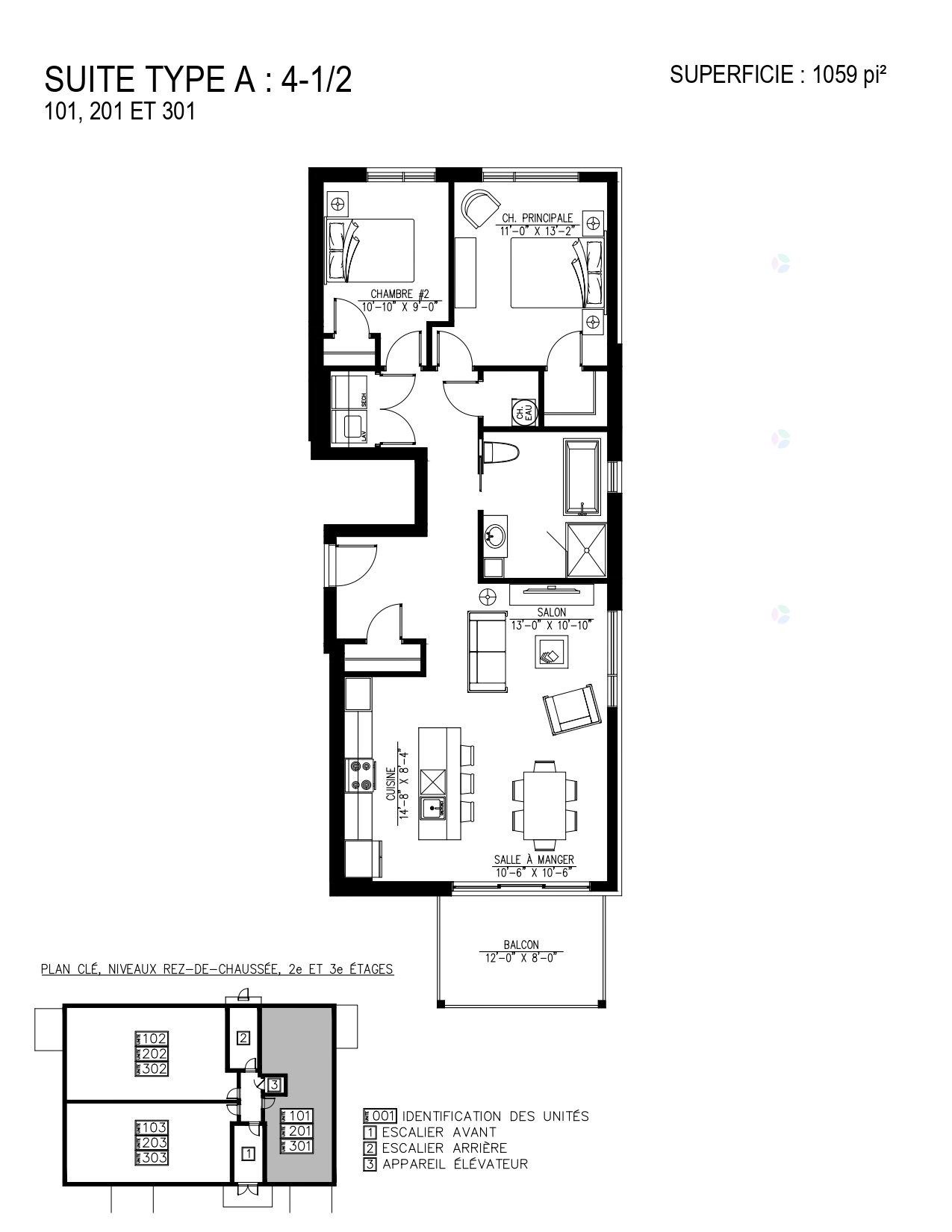Floor Plan - 401-2357 Rue Harold-Cooke, Sherbrooke (Les Nations), QC - Other