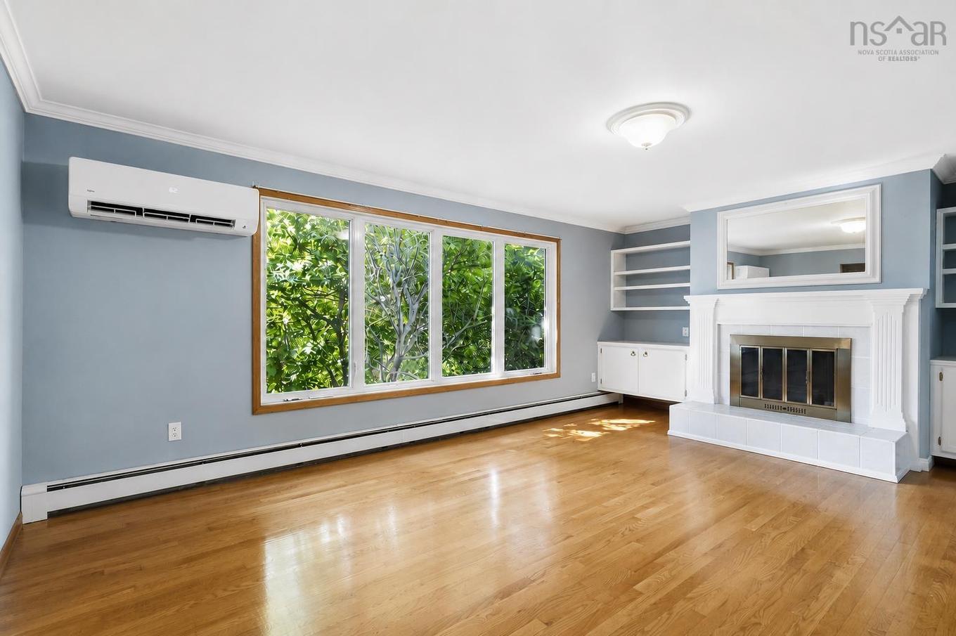 48 Briarwood Crescent, Halifax, NS - Indoor Photo Showing Living Room With Fireplace