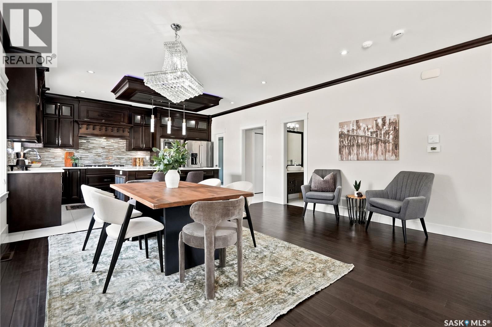 3325 Green Brook Road, Regina, SK - Indoor Photo Showing Dining Room