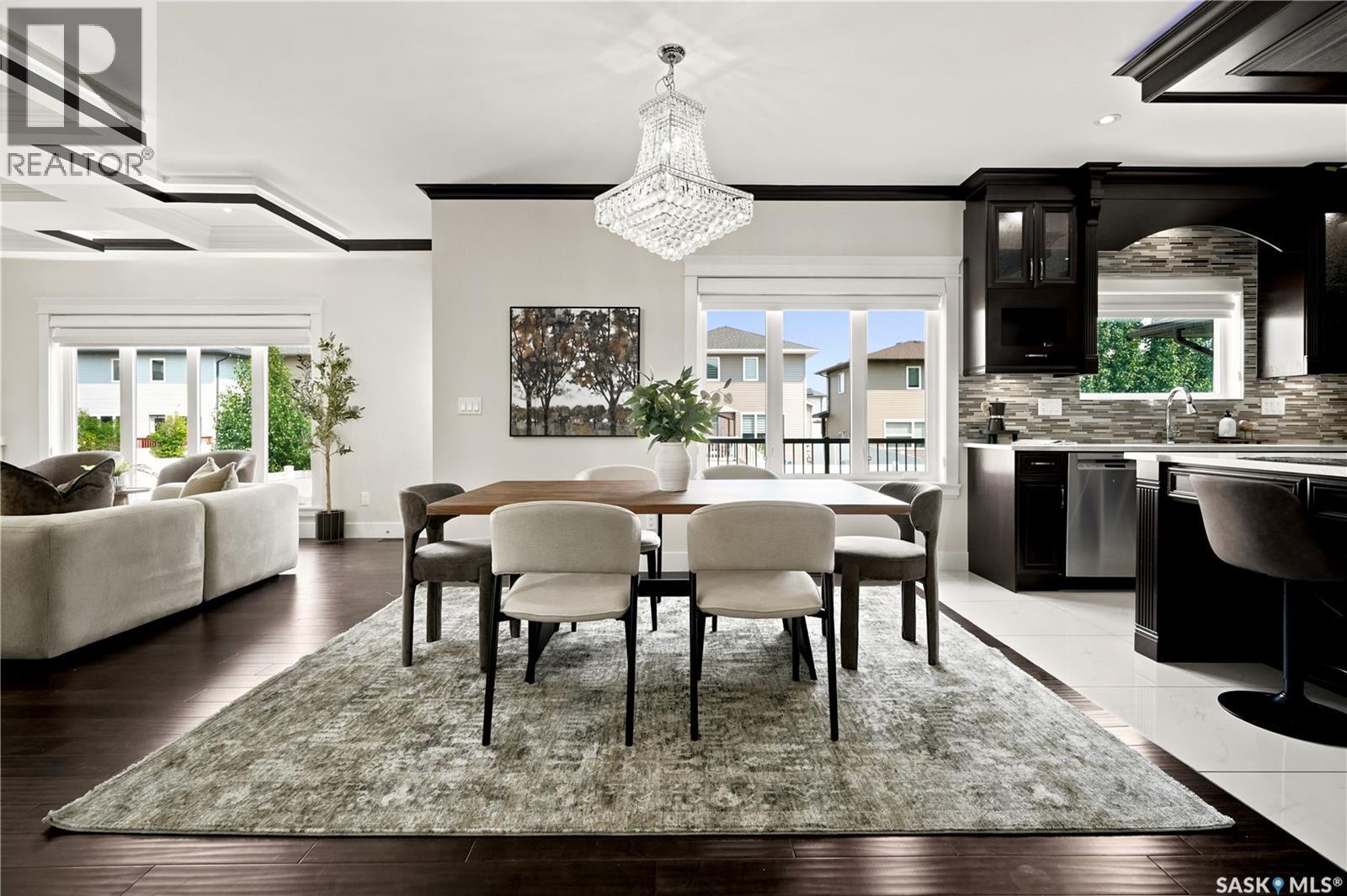 3325 Green Brook Road, Regina, SK - Indoor Photo Showing Dining Room