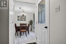Front Entrance leading to the dining room - 