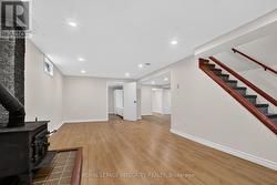 New pot lights & flooring creates an invite spac - 
