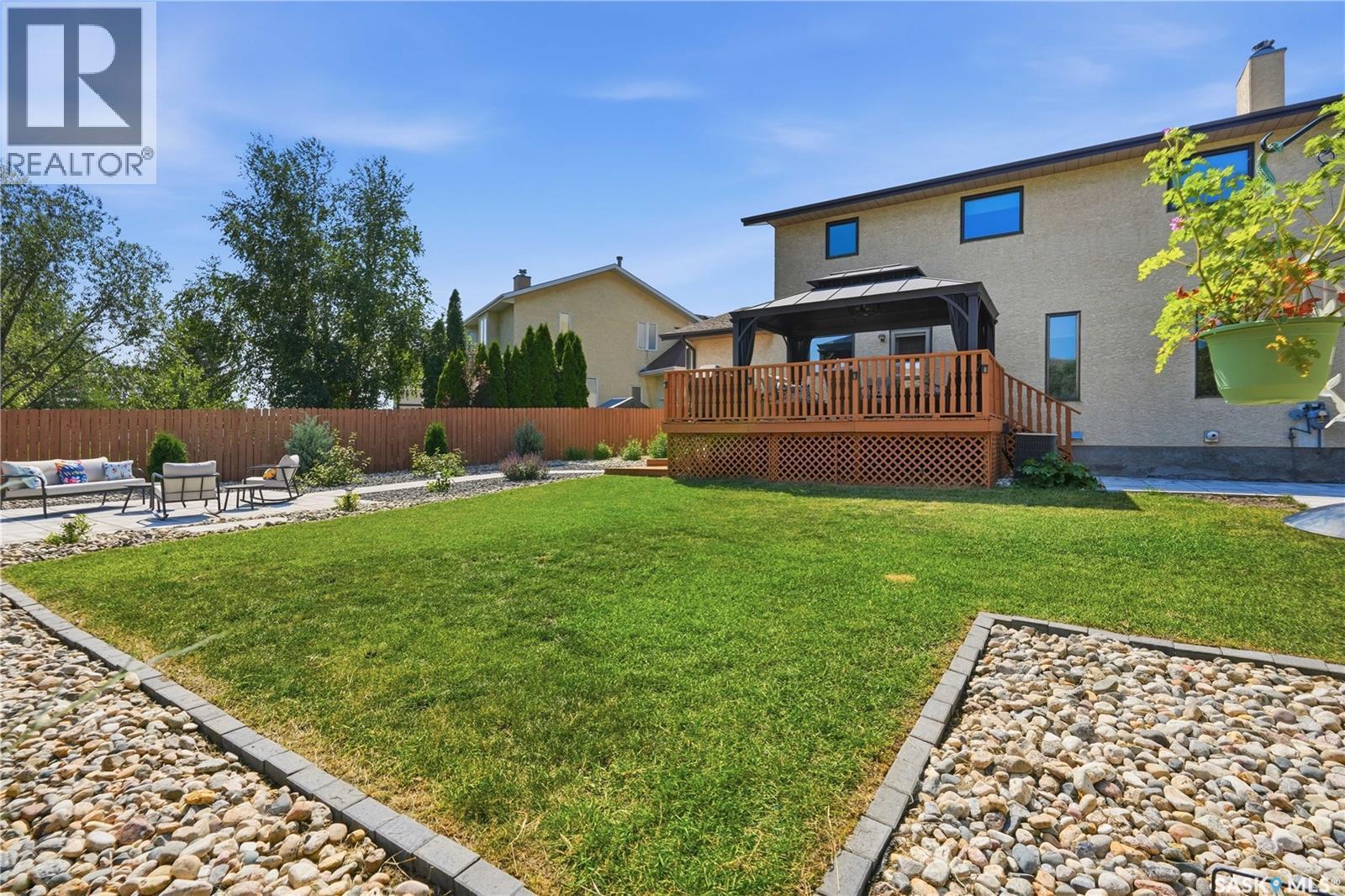 6112 Brunskill Place, Regina, SK - Outdoor With Deck Patio Veranda