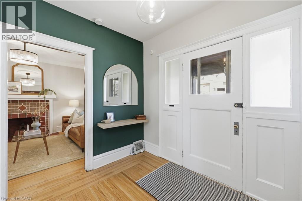 70 Gage Avenue S, Hamilton, ON - Indoor Photo Showing Other Room With Fireplace