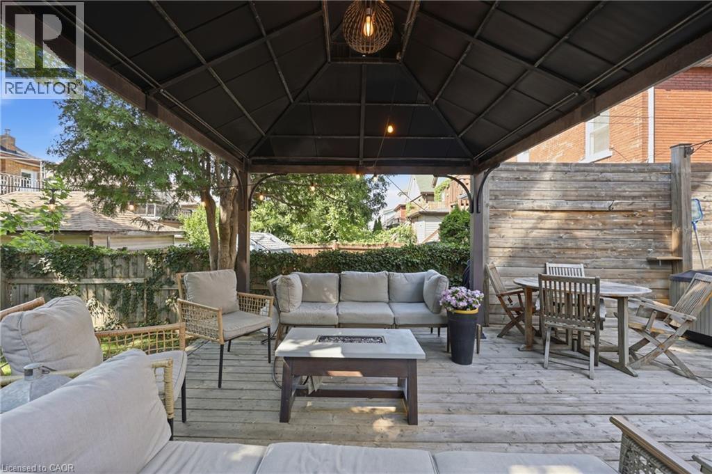 70 Gage Avenue S, Hamilton, ON - Outdoor With Deck Patio Veranda With Exterior