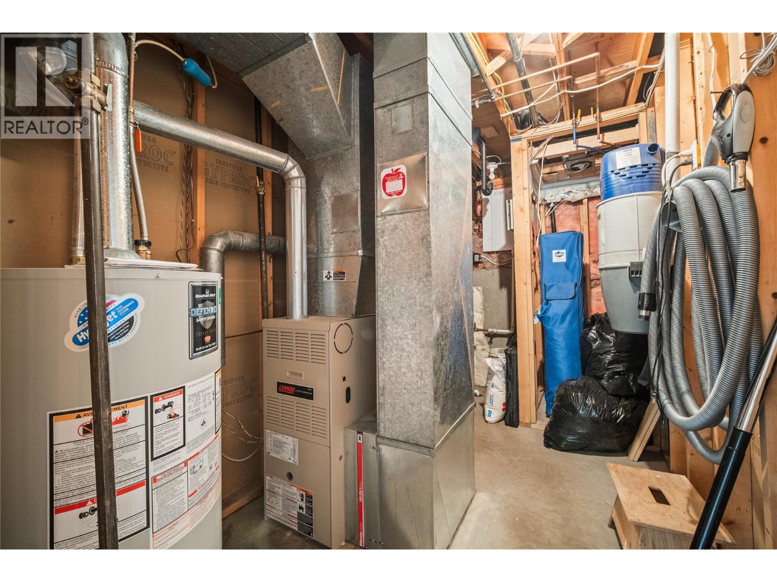 Utility Room - 4119 15 Avenue, Vernon, BC - Indoor Photo Showing Basement