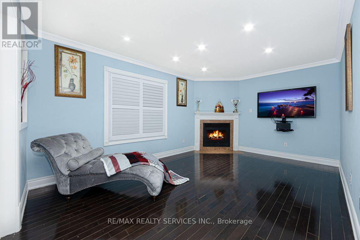 64 Strickland Drive, Ajax, ON - Indoor Photo Showing Other Room With Fireplace