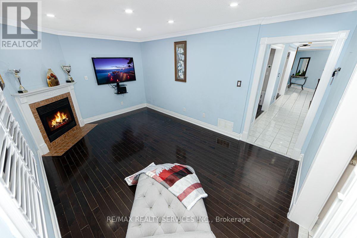 64 Strickland Drive, Ajax, ON - Indoor Photo Showing Other Room With Fireplace