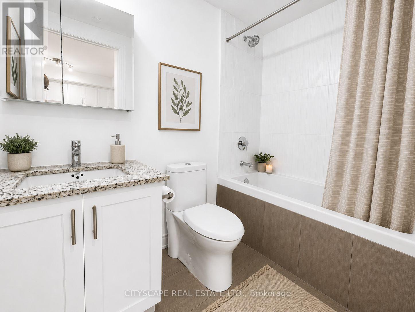 VIRTUAL STAGED - 1003 - 9618 Yonge Street, Richmond Hill, ON - Indoor Photo Showing Bathroom