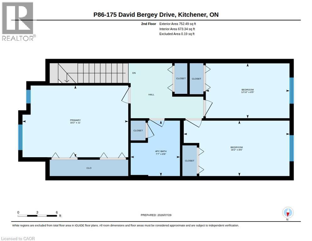 Floor plan - 175 David Bergey Drive Unit# P86, Kitchener, ON - Other