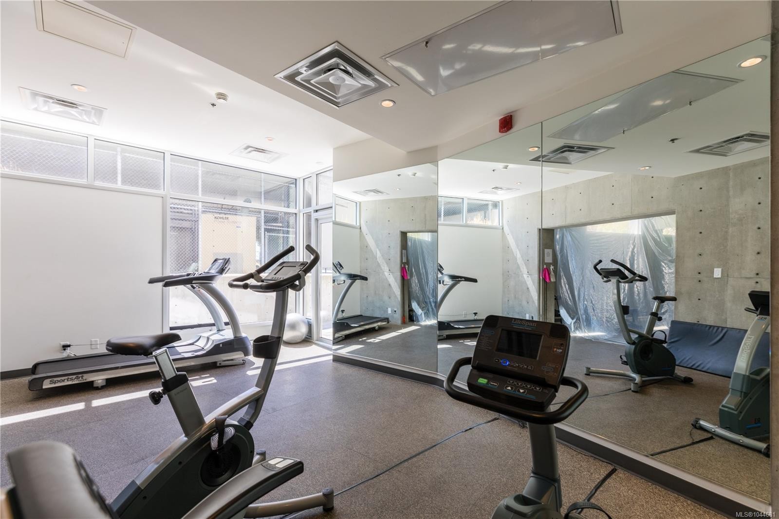 #M11-456 Pandora Ave, Victoria, BC - Indoor Photo Showing Gym Room