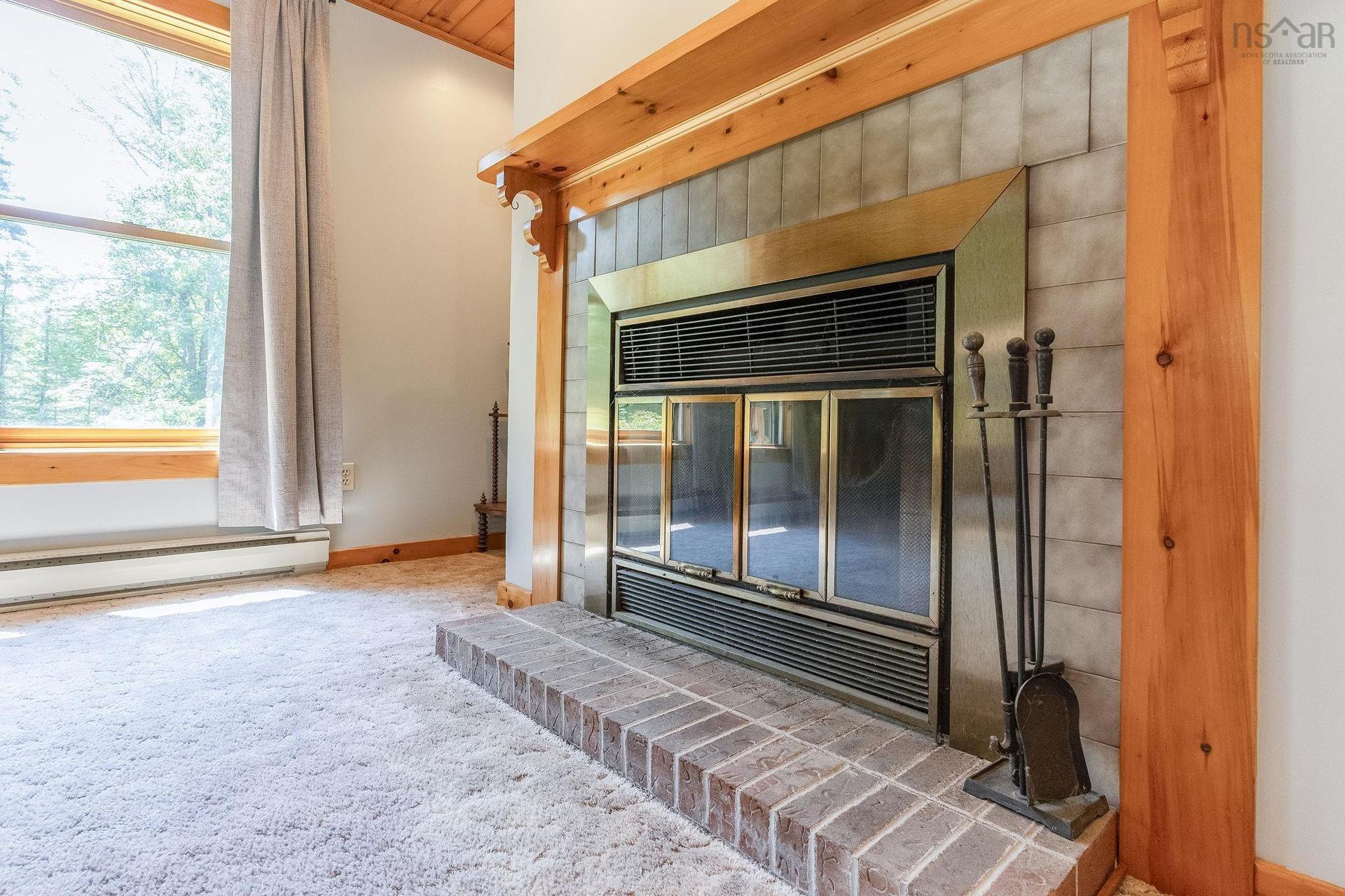 258 Trout Lake Road, West Inglisville, NS - Indoor Photo Showing Other Room With Fireplace