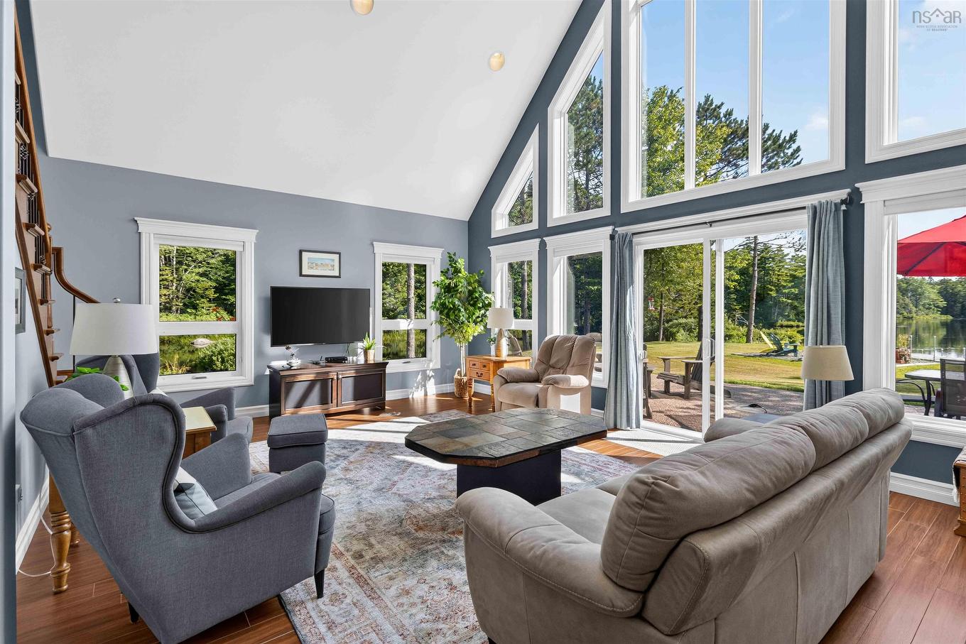 98 Canoe Lake Cove Road, Leminster, NS - Indoor Photo Showing Living Room