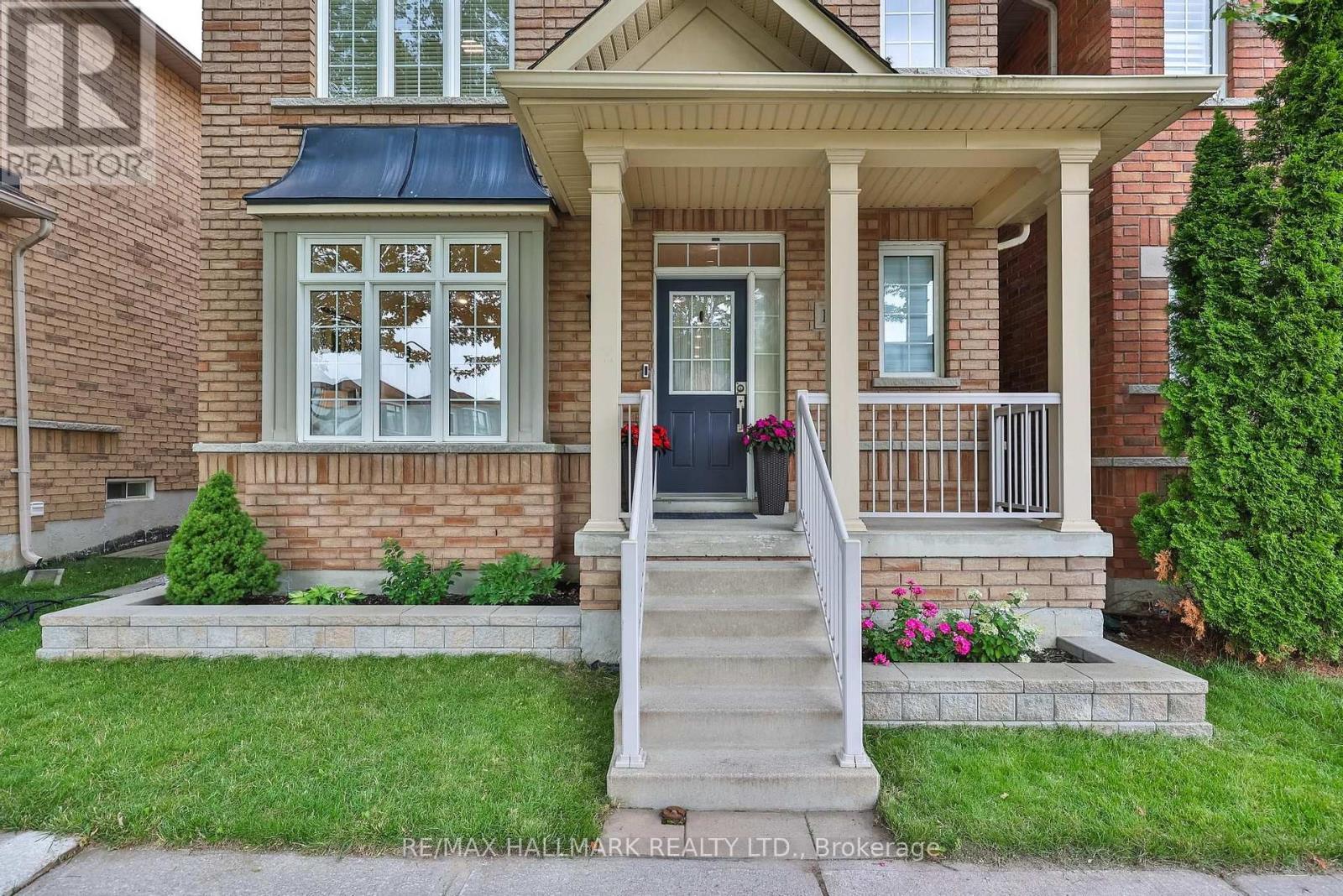 120 Albert Lewis Street, Markham, ON - Outdoor With Deck Patio Veranda With Facade