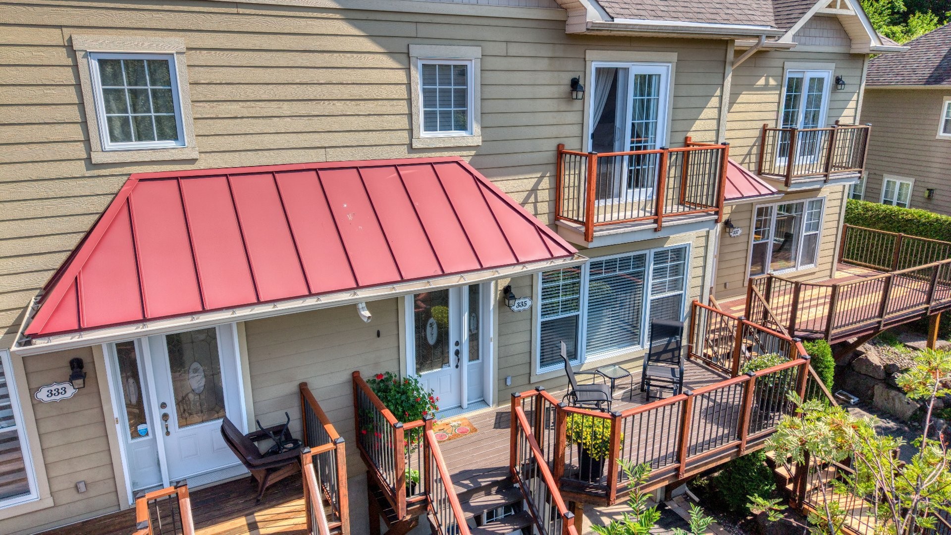 Balcony - 335 Ch. Des Sorbiers, Piedmont, QC - Outdoor With Deck Patio Veranda With Exterior