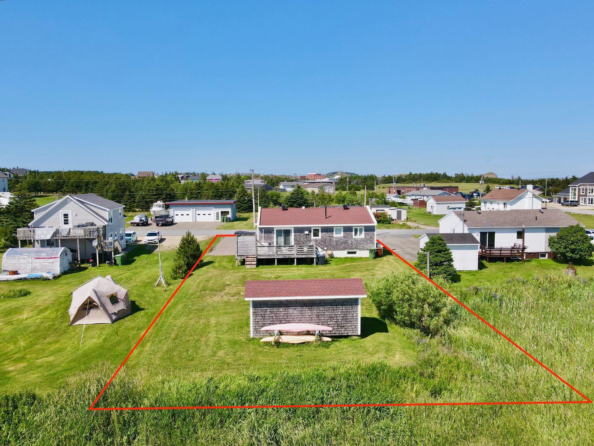 Aerial View - 49 Ch. De La Grande-Allée, Les Îles-De-La-Madeleine, QC - Outdoor With View