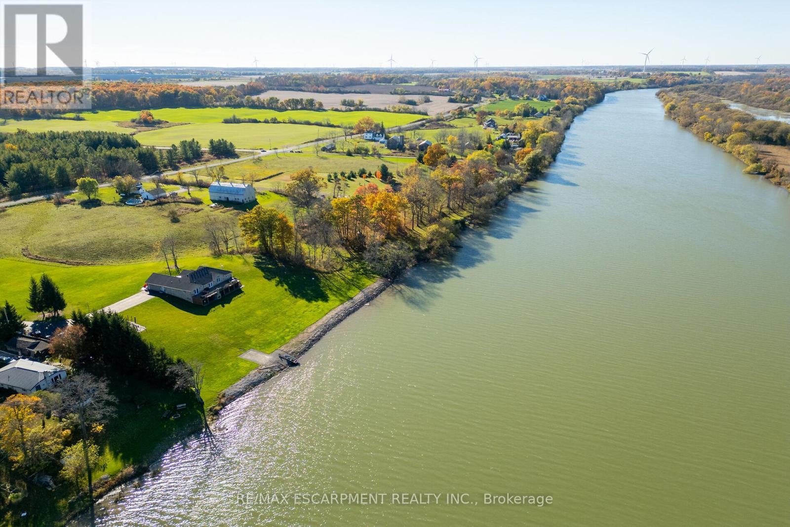 1140 River Road, Haldimand, ON - Outdoor With Body Of Water With View
