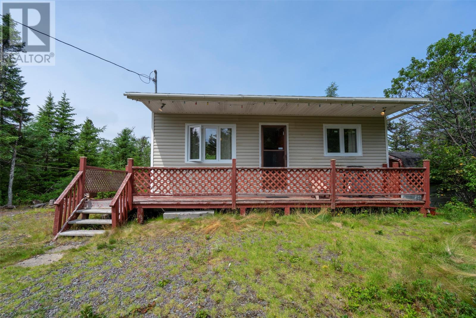 6 Dennys Pond Road, New Harbour, NL - Outdoor With Deck Patio Veranda