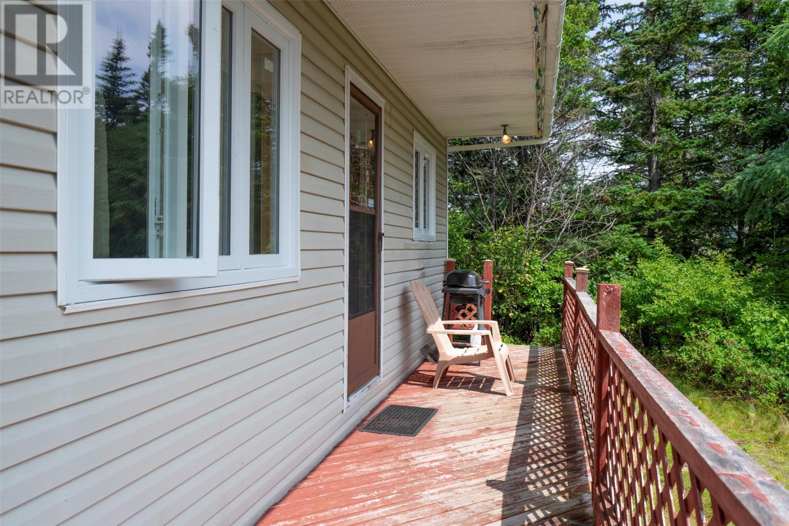 6 Dennys Pond Road, New Harbour, NL - Outdoor With Deck Patio Veranda With Exterior