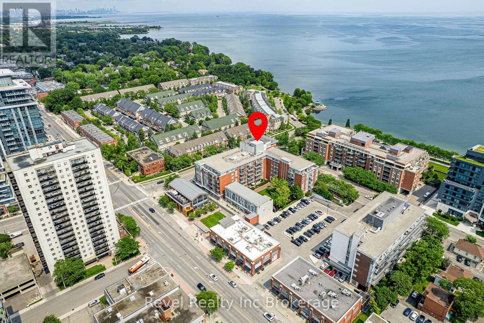 515 - 80 Port Street E, Mississauga (Port Credit), ON - Outdoor With Body Of Water With View
