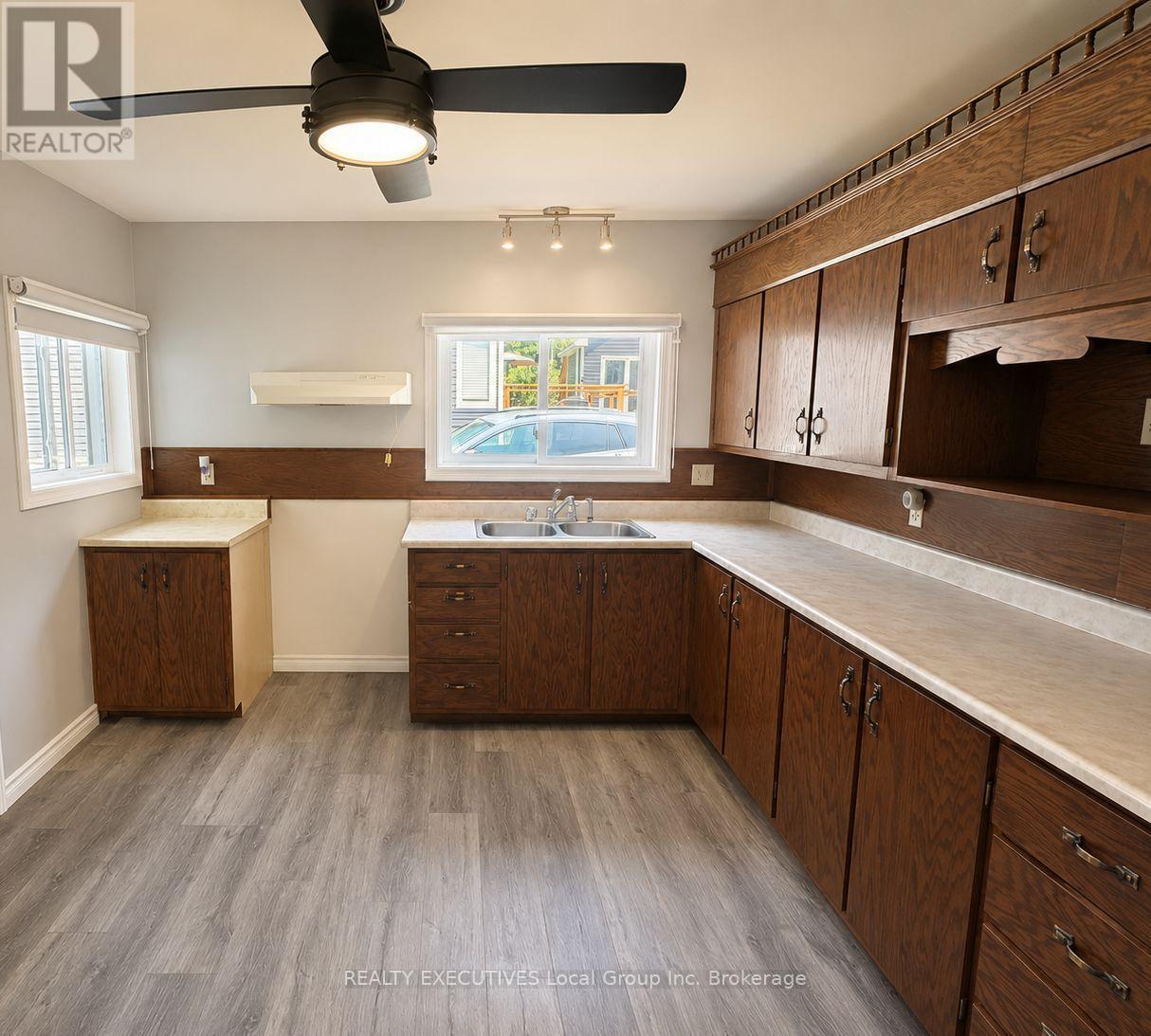 926 Main Street N, Callander, ON - Indoor Photo Showing Kitchen With Double Sink