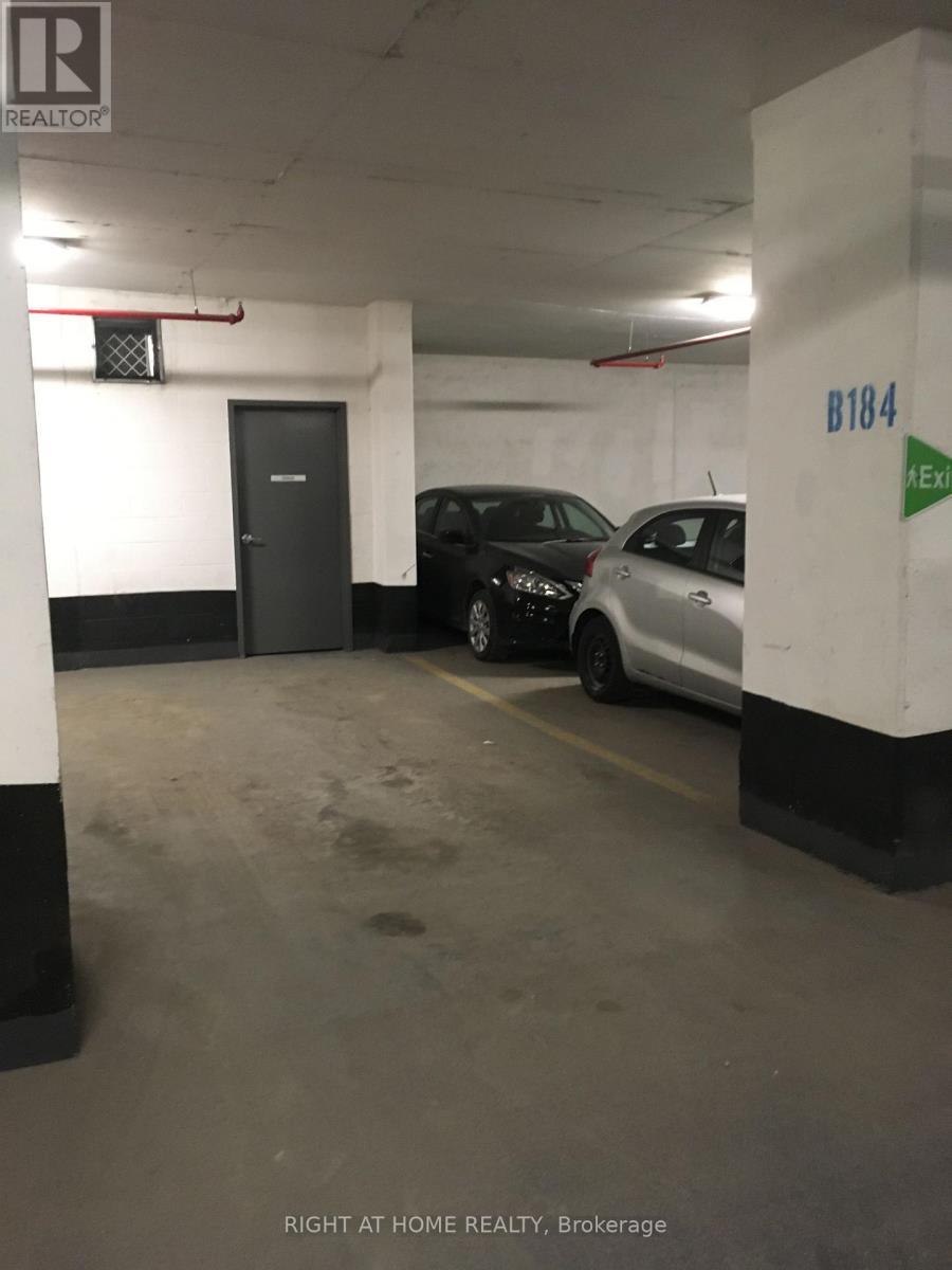 Parking with large private locker behind it - 312 - 2910 Highway No, 7 Road W, Vaughan, ON - Indoor Photo Showing Garage