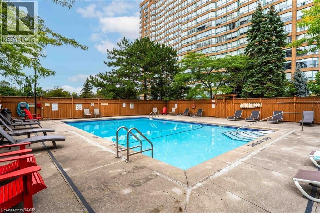 1276 Maple Crossing Boulevard Unit# 809, Burlington, ON - Outdoor With In Ground Pool With Backyard