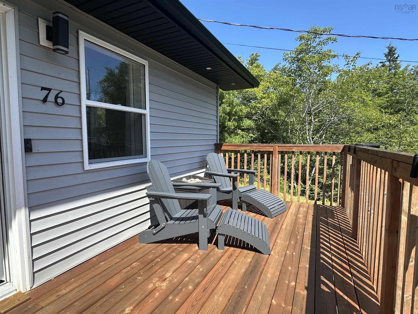 76 Five Rivers Drive, White Point, NS - Outdoor With Deck Patio Veranda With Exterior