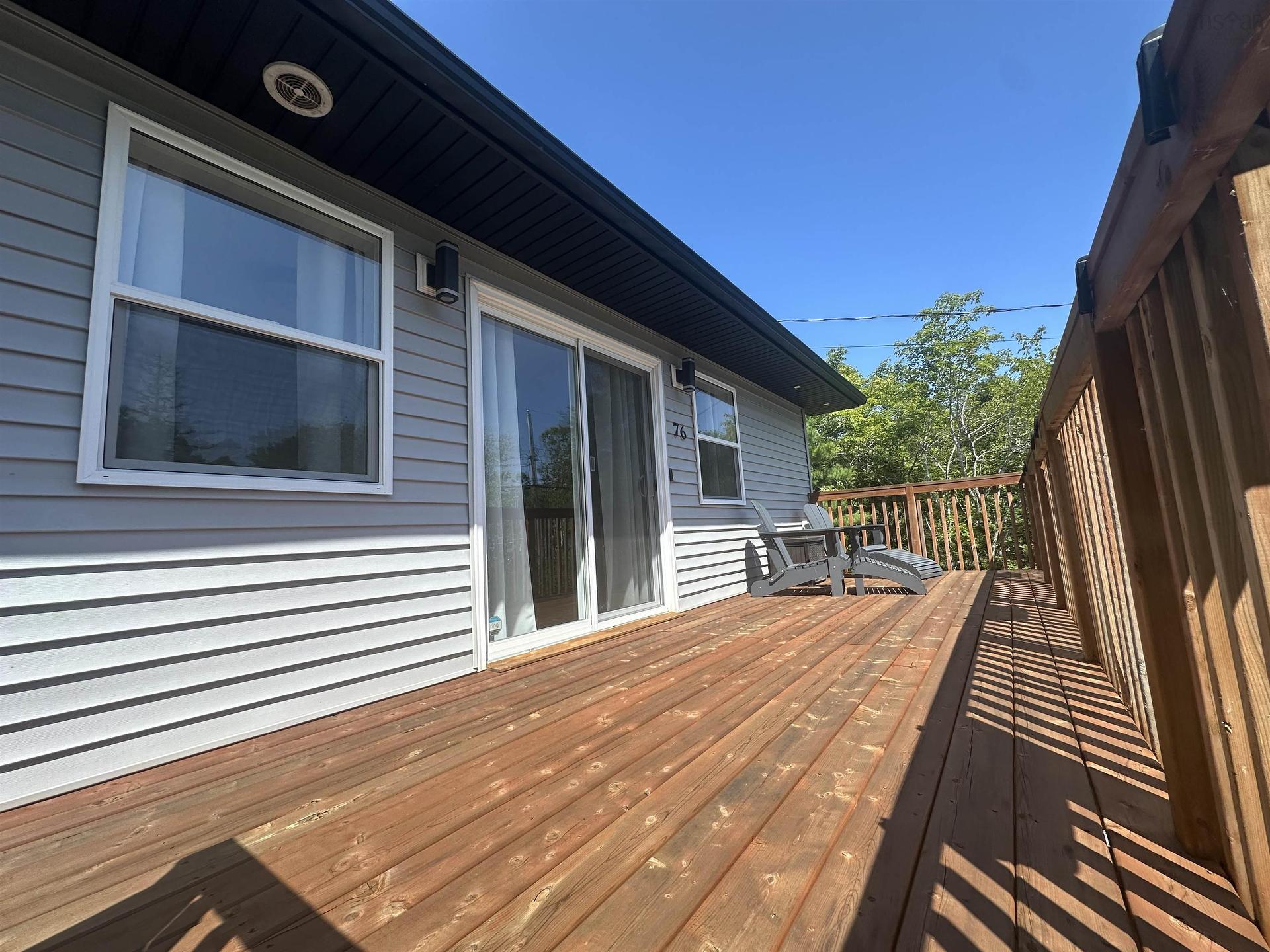 76 Five Rivers Drive, White Point, NS - Outdoor With Deck Patio Veranda With Exterior