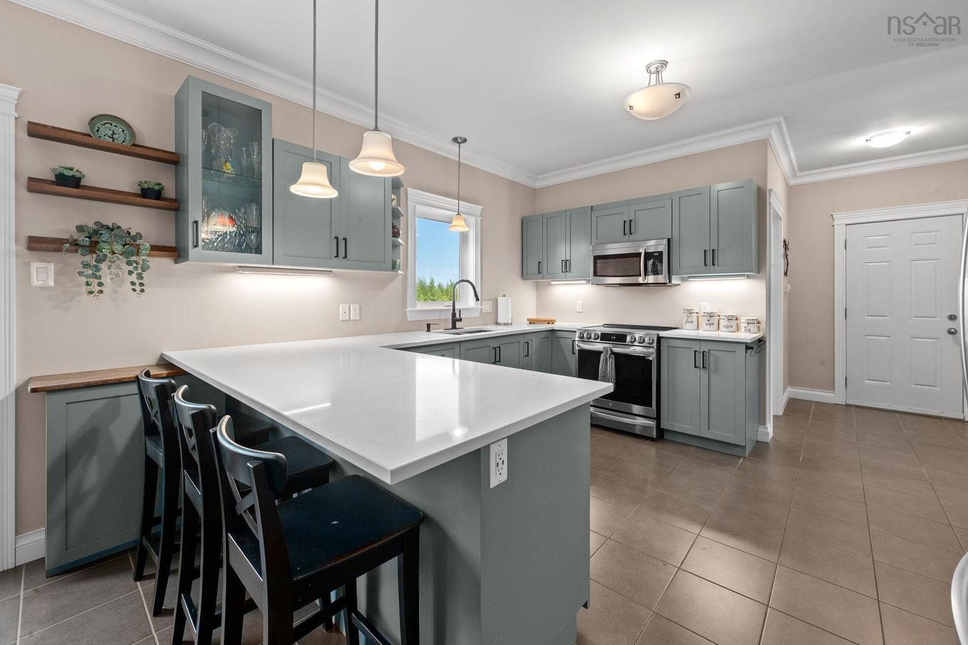 158 Tamara Drive, Cole Harbour, NS - Indoor Photo Showing Kitchen With Upgraded Kitchen