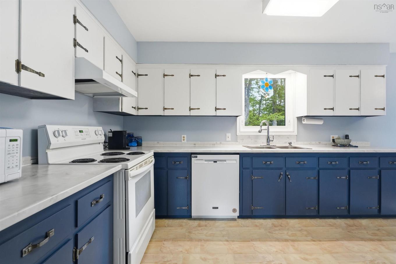 28 Elk Road, Hubley, NS - Indoor Photo Showing Kitchen With Double Sink