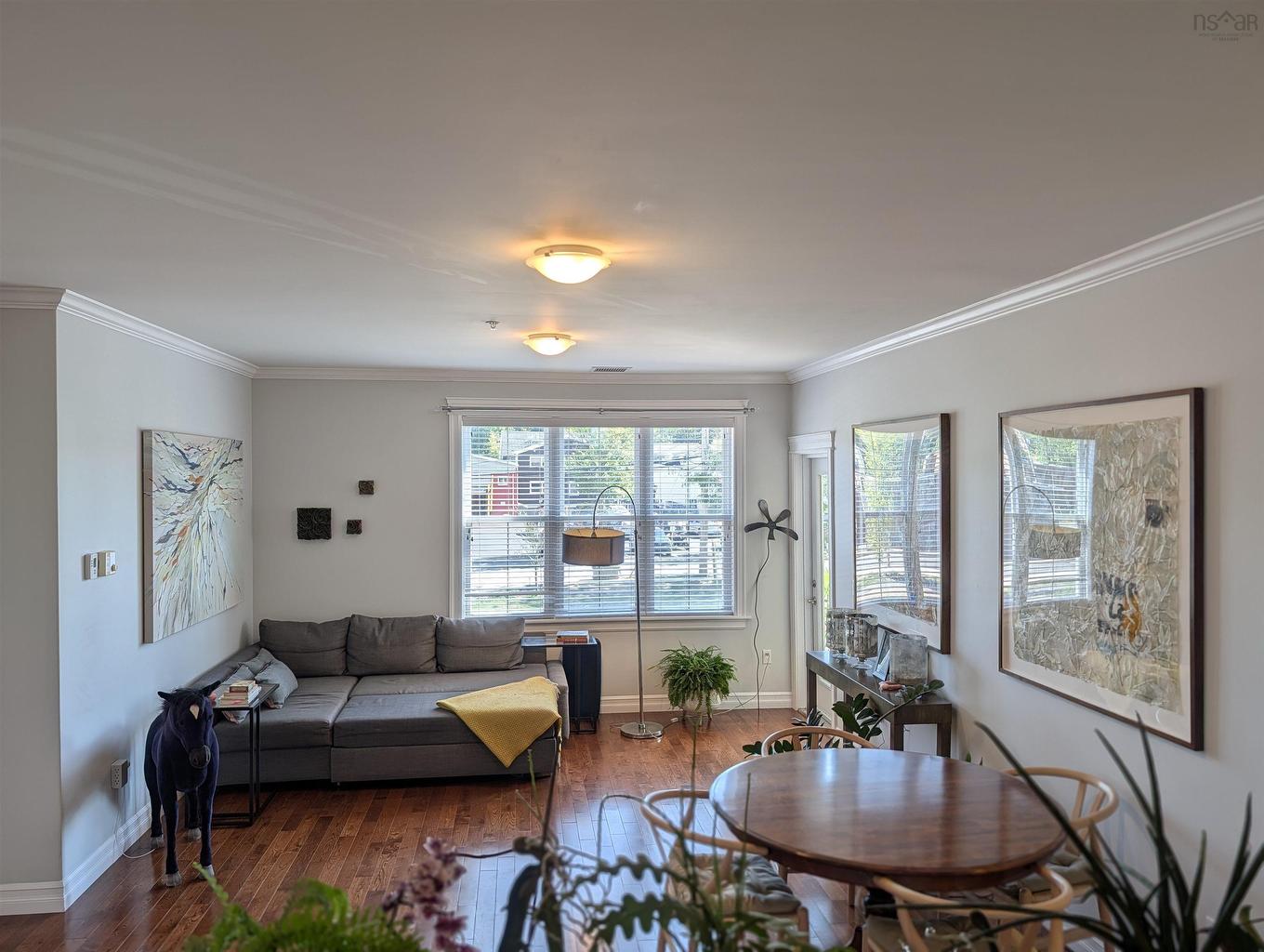 204 24 Harbourside Drive, Wolfville, NS - Indoor Photo Showing Living Room