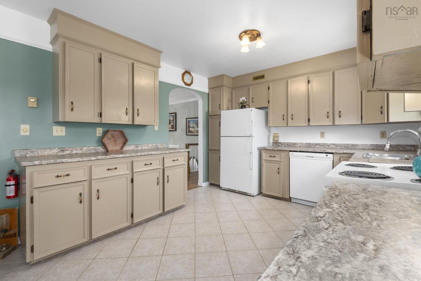 419 Dyke Road, Cow Bay, NS - Indoor Photo Showing Kitchen With Double Sink
