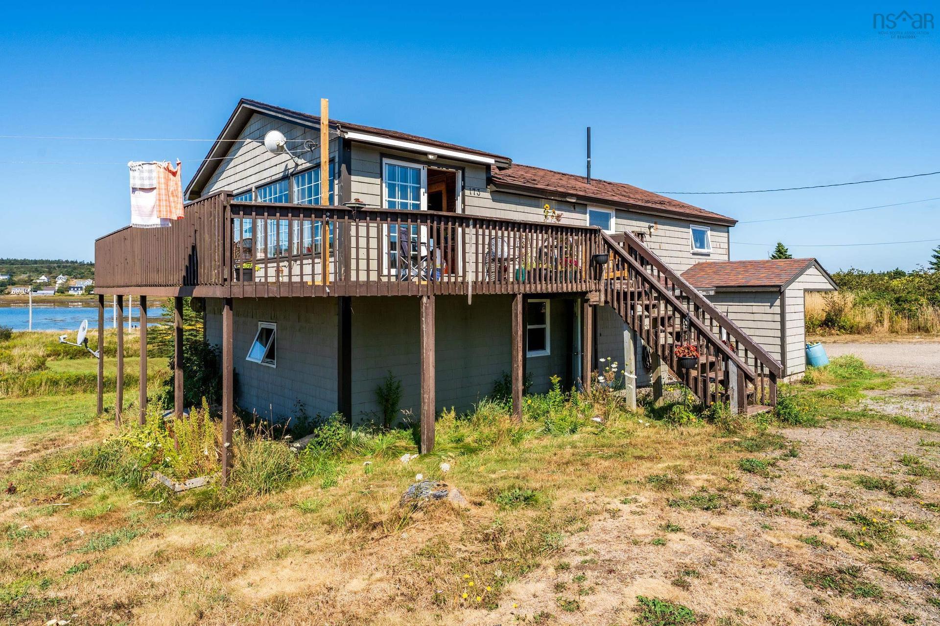 171 173 Overcove Road, Freeport, NS - Outdoor With Deck Patio Veranda