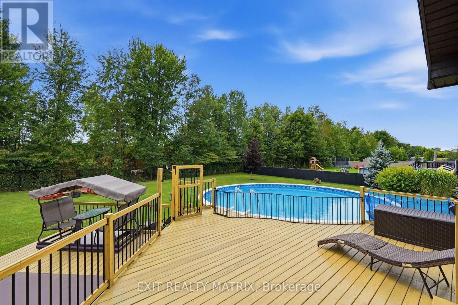 248 Des Violettes Street, Clarence-Rockland, ON - Outdoor With Above Ground Pool With Deck Patio Veranda With Backyard