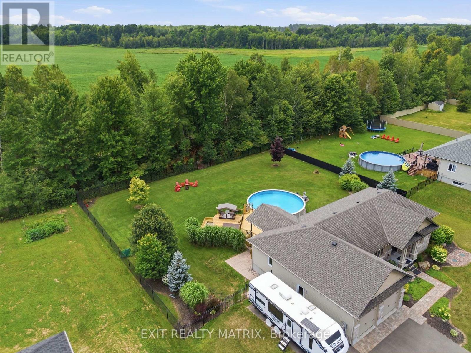 248 Des Violettes Street, Clarence-Rockland, ON - Outdoor With Above Ground Pool With View