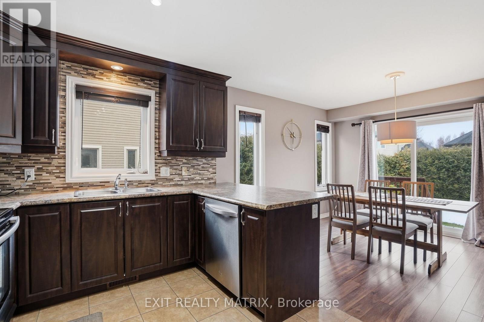 111 Brunet Street, The Nation, ON - Indoor Photo Showing Kitchen With Double Sink
