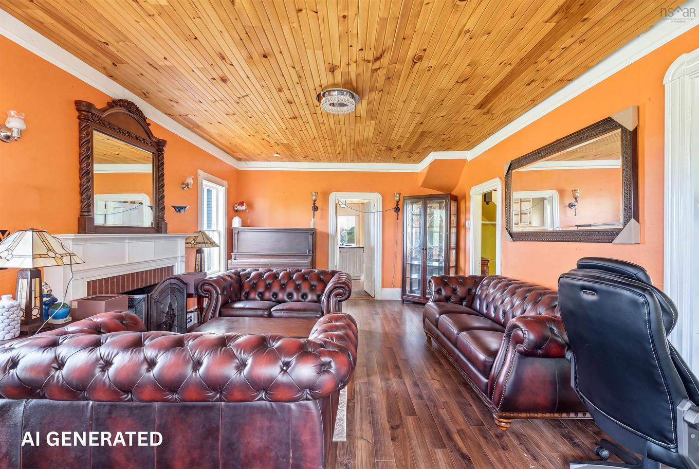 7675 Highway 6, Port Howe, NS - Indoor Photo Showing Living Room
