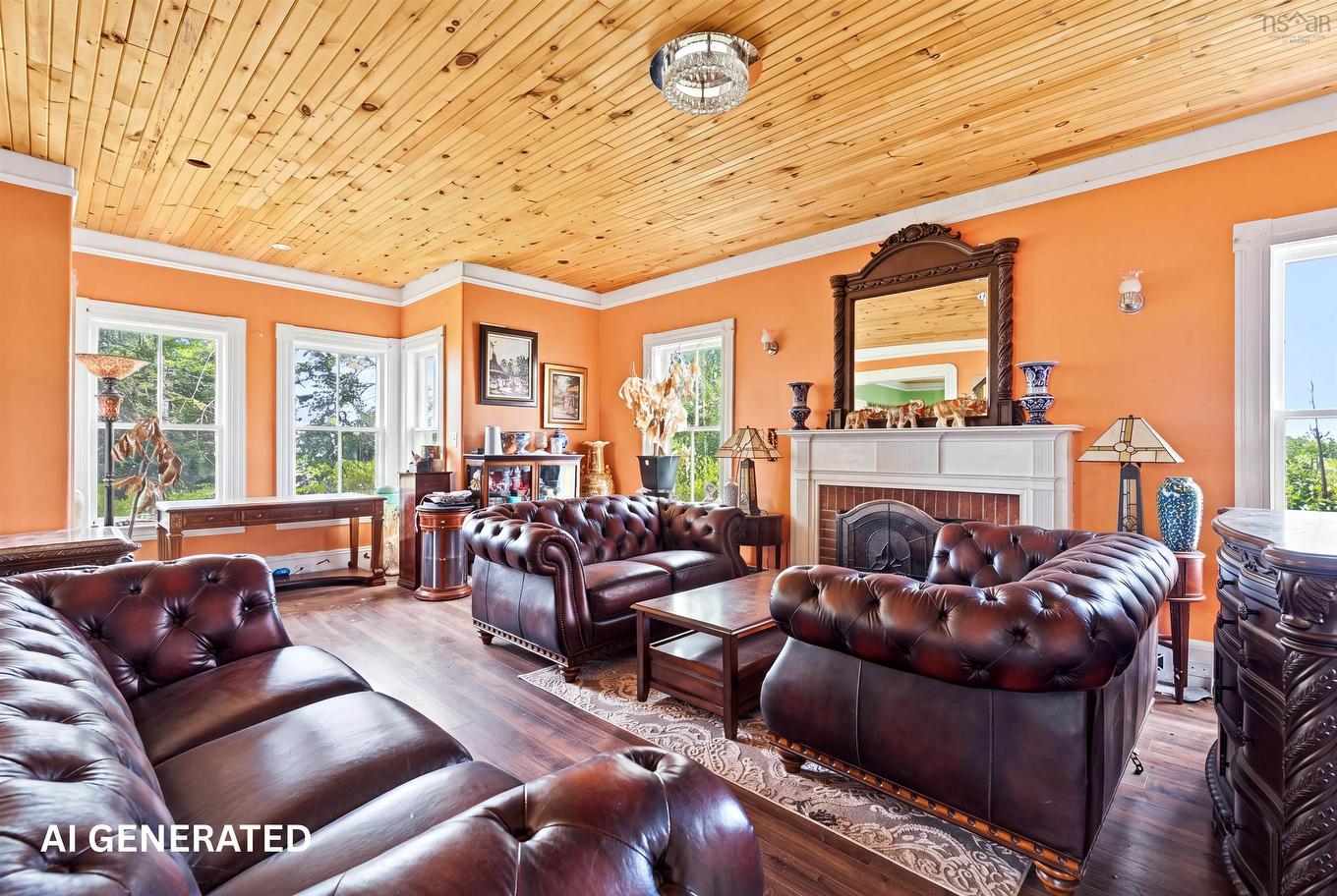 7675 Highway 6, Port Howe, NS - Indoor Photo Showing Living Room