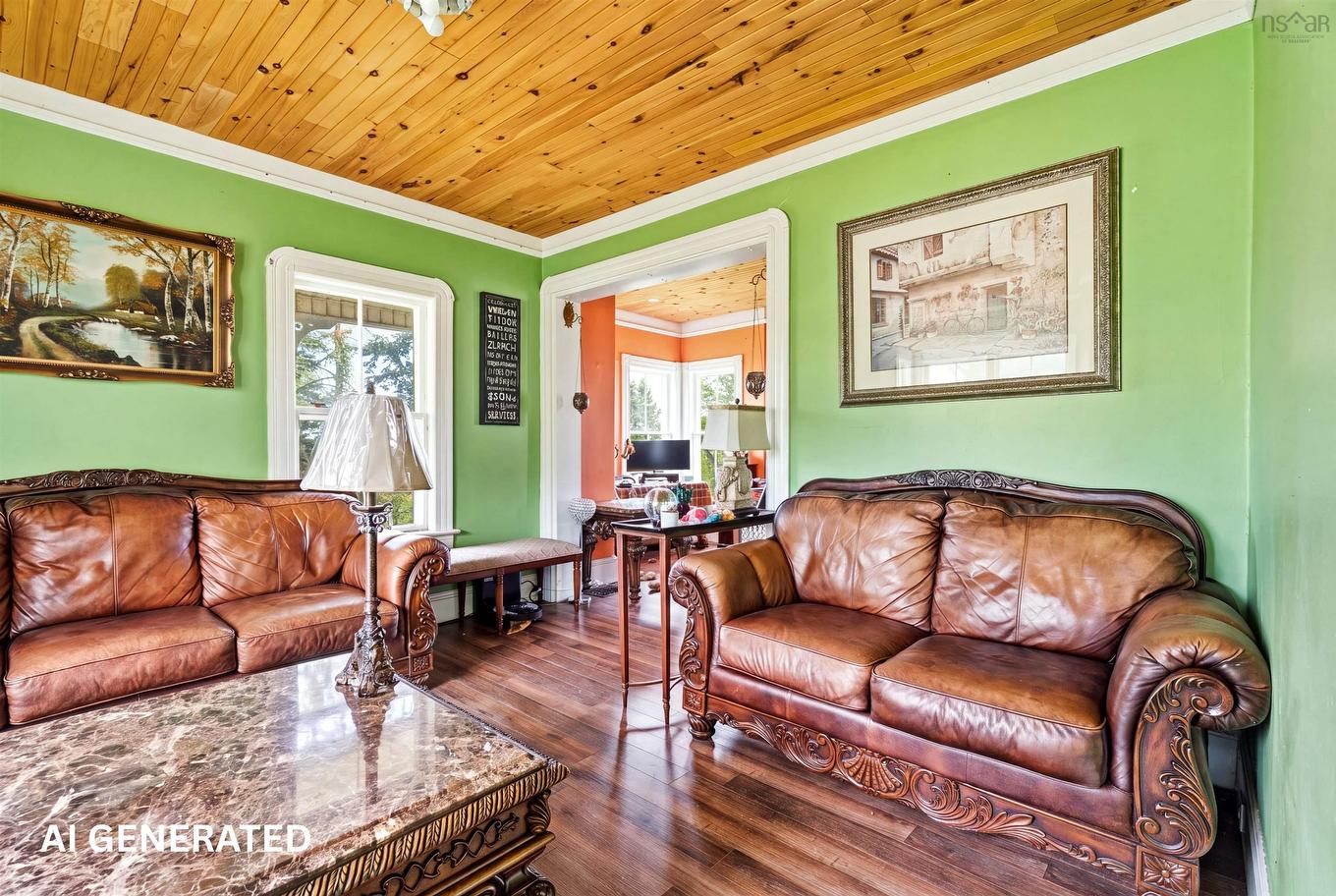 7675 Highway 6, Port Howe, NS - Indoor Photo Showing Living Room