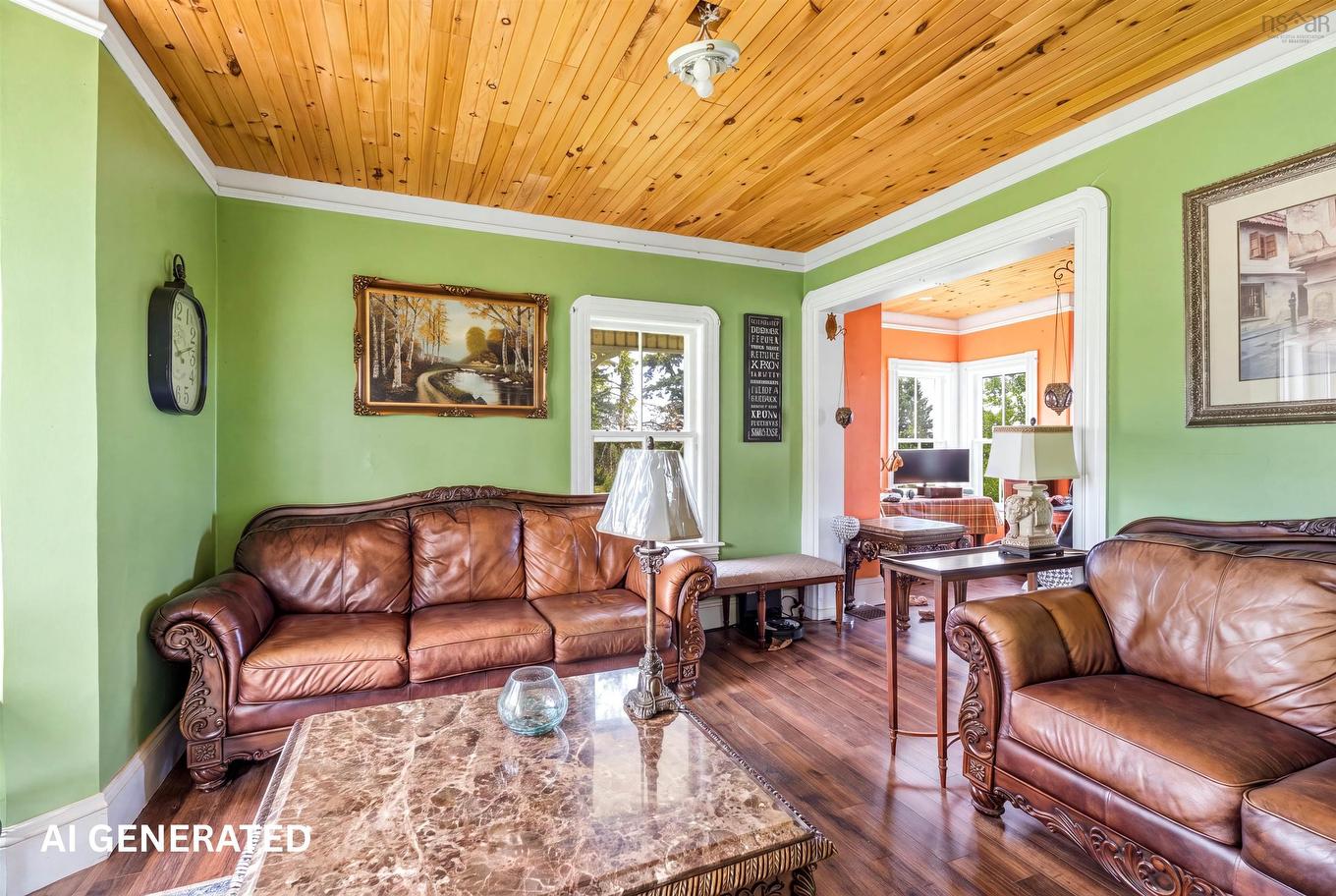 7675 Highway 6, Port Howe, NS - Indoor Photo Showing Living Room