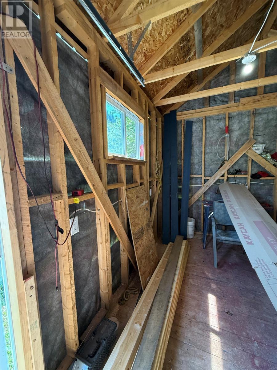 Inside storage shed - 17 Brighton Road, Triton, NL - Indoor Photo Showing Other Room
