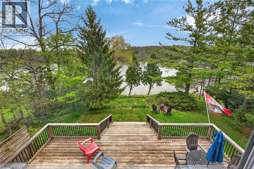 1300 River Road, Cayuga, ON - Outdoor With Deck Patio Veranda